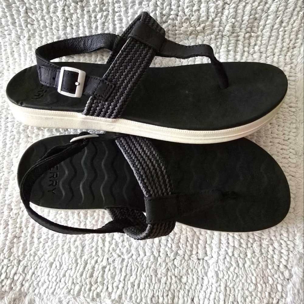 Sperry Adriatic Sling Slide Women's Sandals Size 7M-Black